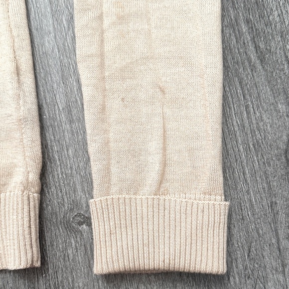 L.A.M.B. FALL 2007 - Beige and Black Turtleneck Sweater - Size Small - Picture 13 of 16